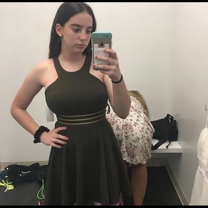 Green Homecoming or Dinner Dress